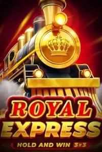 royal express hold and win slot logo